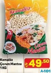 KEMALÖZ ÇORUM MANTISI 1 KG fiyat ve kampanya bilgisi